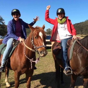 Horse Riding With Friends