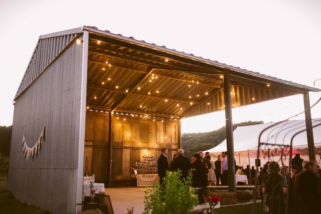 Rustic Country Shed for our Wedding Reception