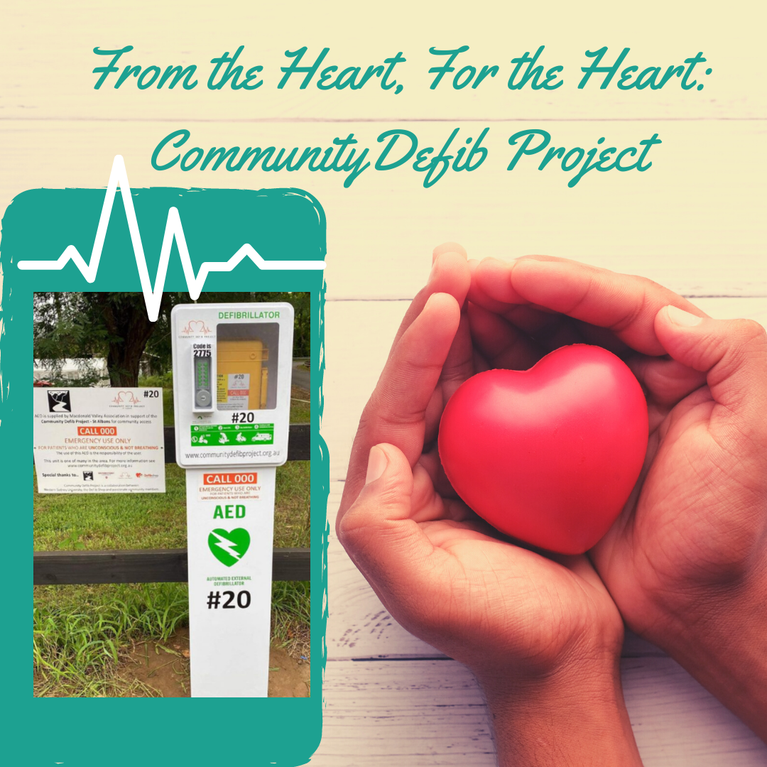 From The Heart, For The Heart: Community Defibrillator Project